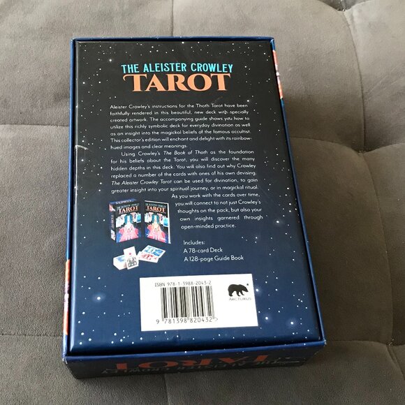 The Aleister Crowley Tarot Book & Card Set - Picture 2 of 13